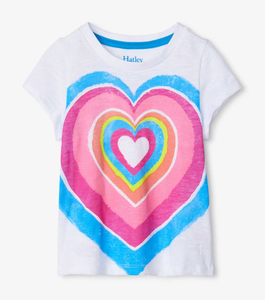 Psychedelic Heart Graphic Tee