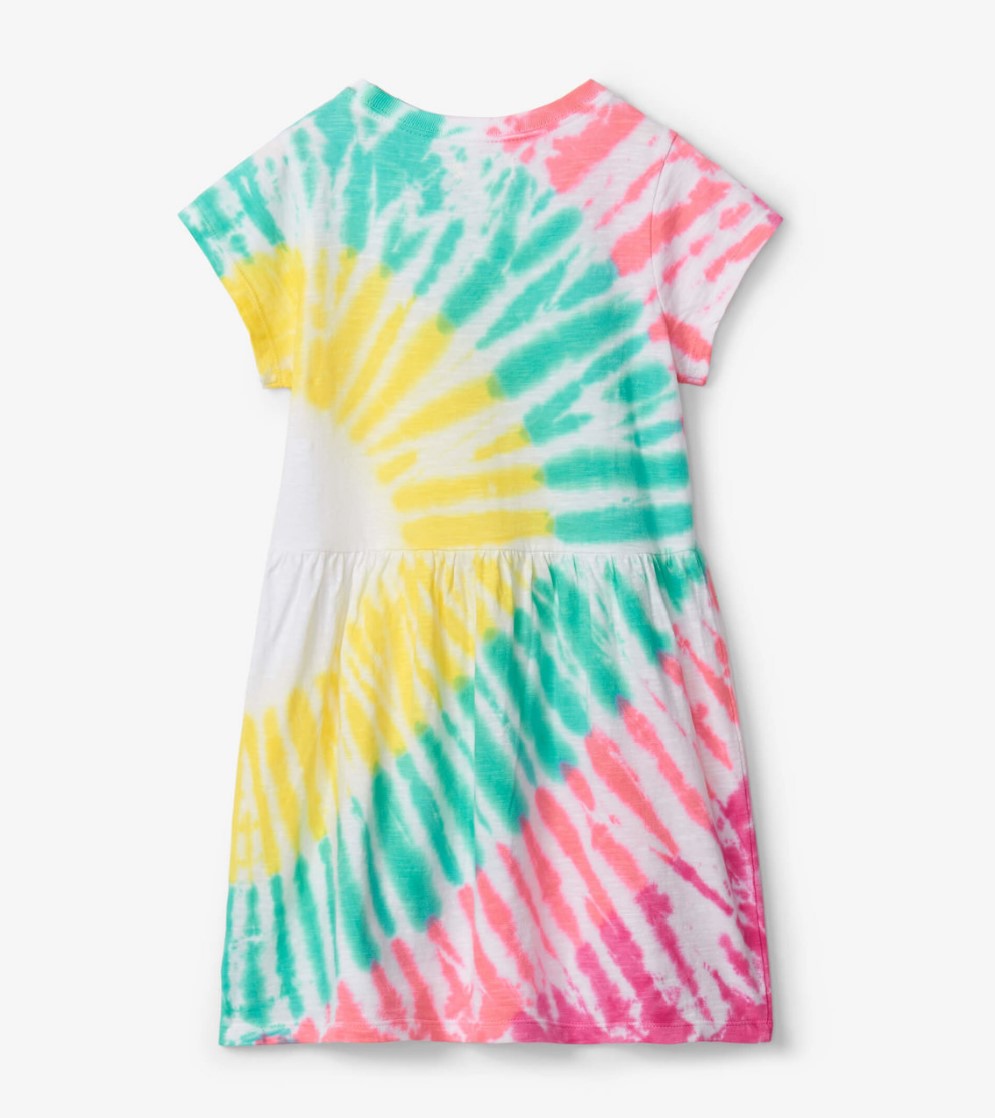 Rainbow Tie Dye Dress