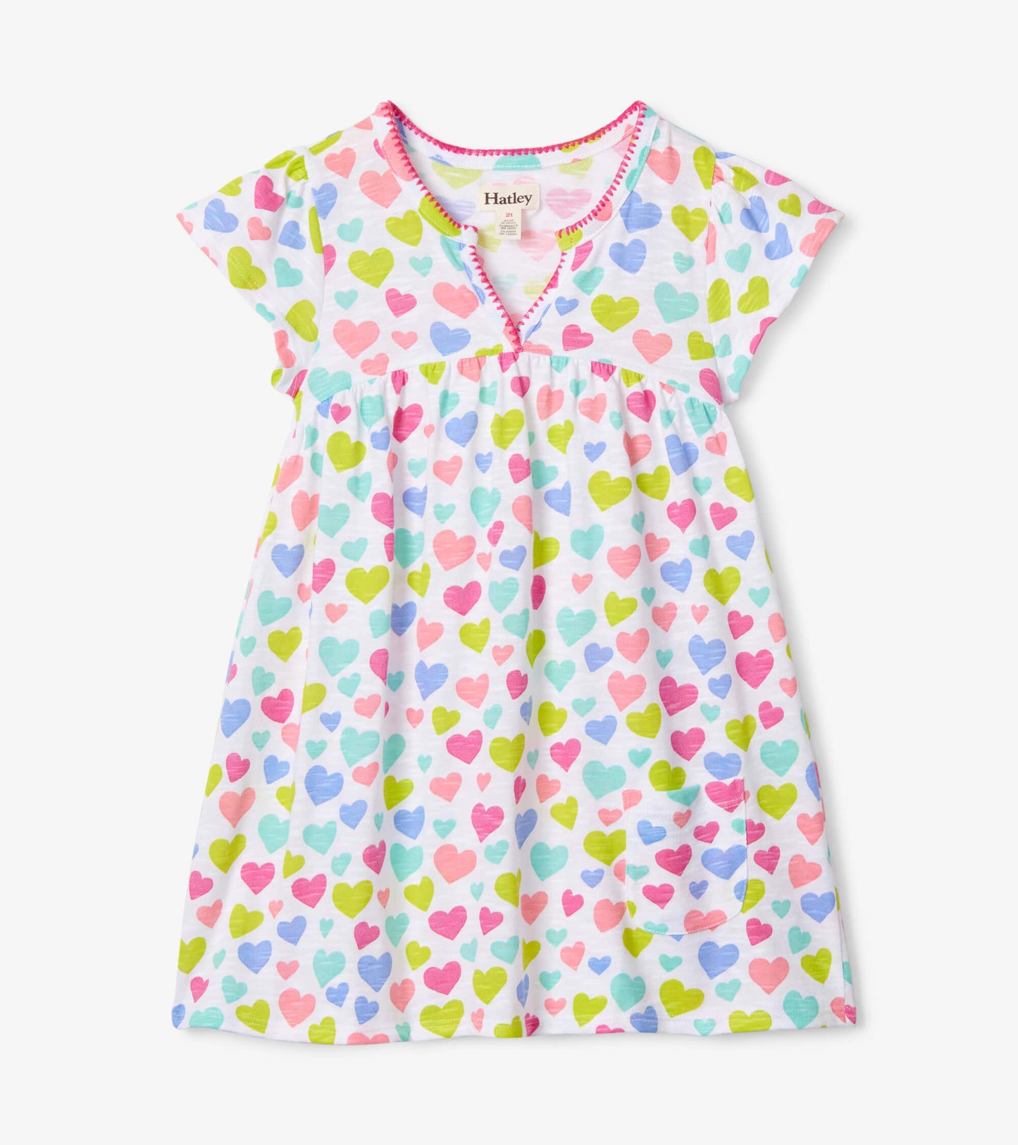 Rainbow Heart Dress