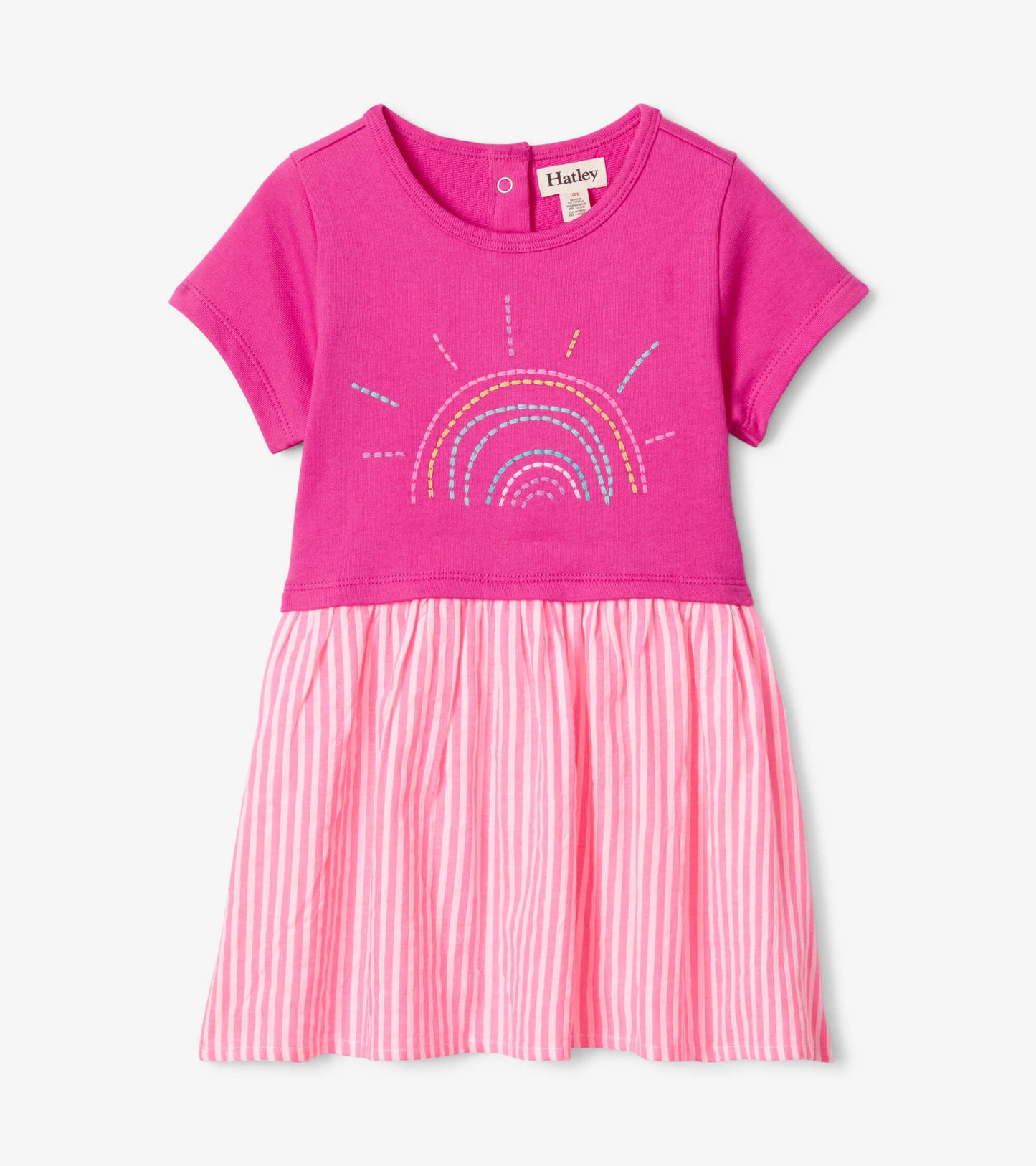 Rainbow Toddler Dress