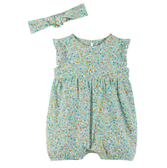 Floral Print baby Bubble